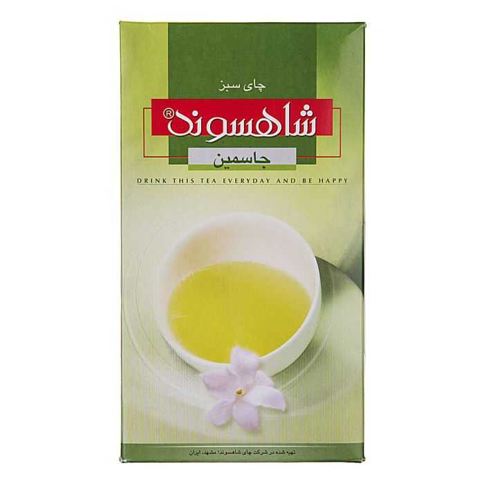 چای سبز جاسمین شاهسوند 454 گرمی چای سبز جاسمین شاهسوند 454 گرمی