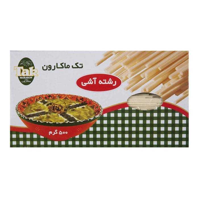 رشته آش تکماکارون 500 گرمی رشته آش تکماکارون 500 گرمی