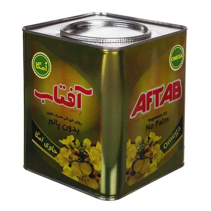 روغن نیمه جامد بدون پالم آفتاب 4 کیلویی روغن نیمه جامد بدون پالم آفتاب 4 کیلویی